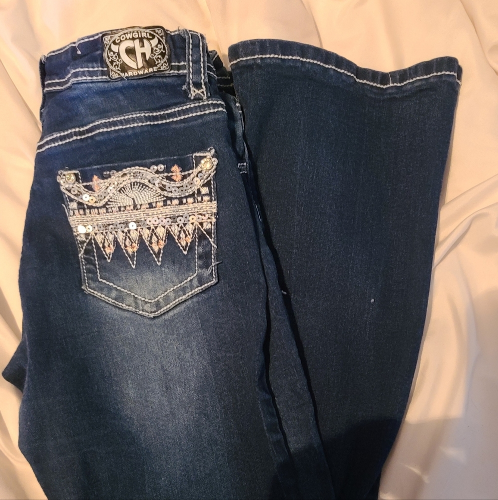 Cowgirl hardware jeans